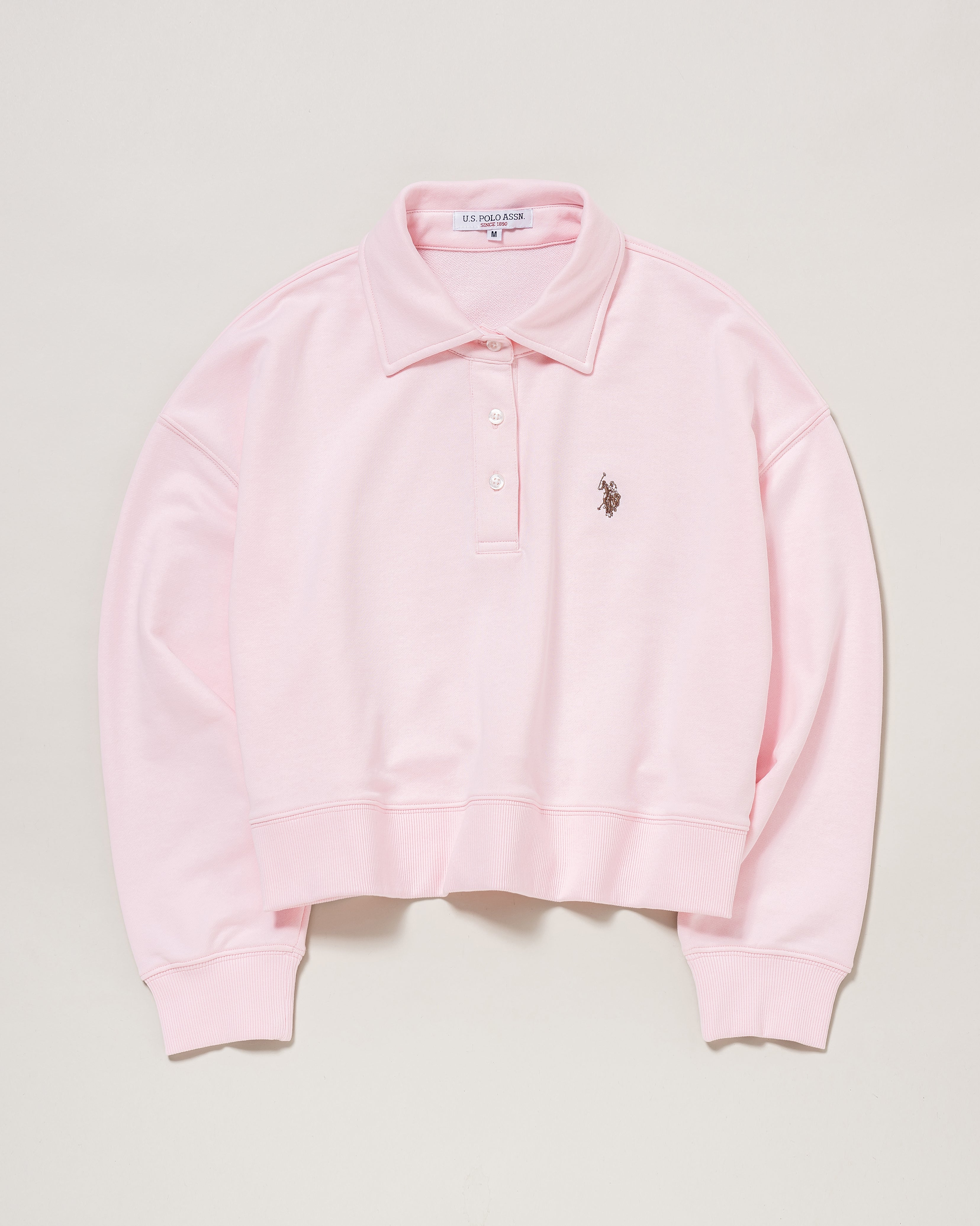 【レア】90s ラルフローレン スウェット サーモンピンク 古着 XL レア】90s ラルフローレン スウェット サーモンピンク 古着 XL