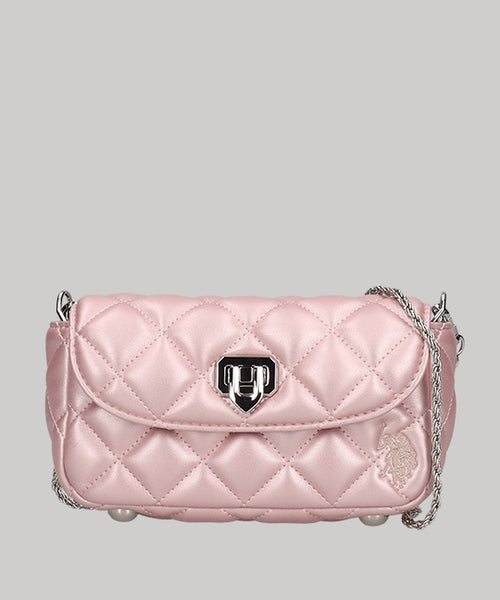 Cross check quilting flap shoulderbag USPA-2722