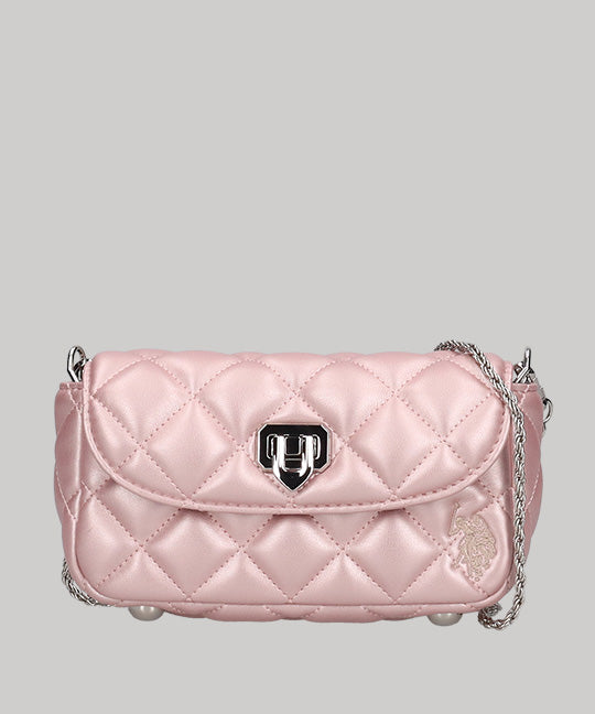 Cross check quilting flap shoulderbag USPA-2722