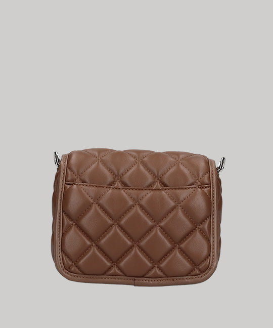 Cross check quilting flap shoulderbag USPA-2723