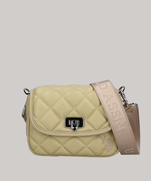 Cross check quilting flap shoulderbag USPA-2723