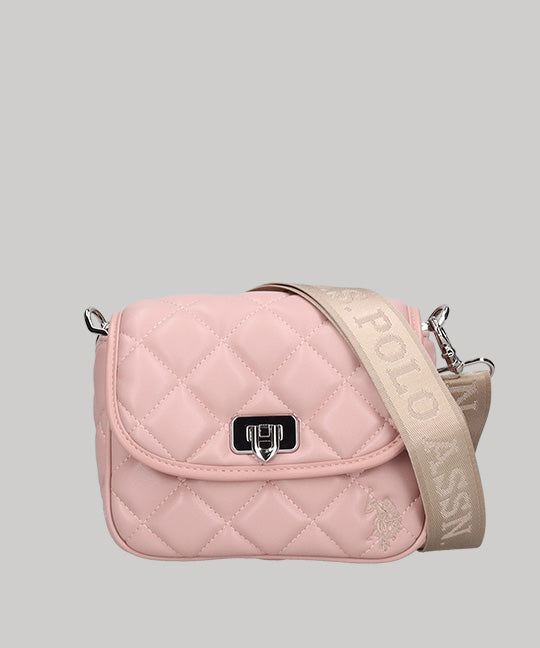 Cross check quilting flap shoulderbag USPA-2723