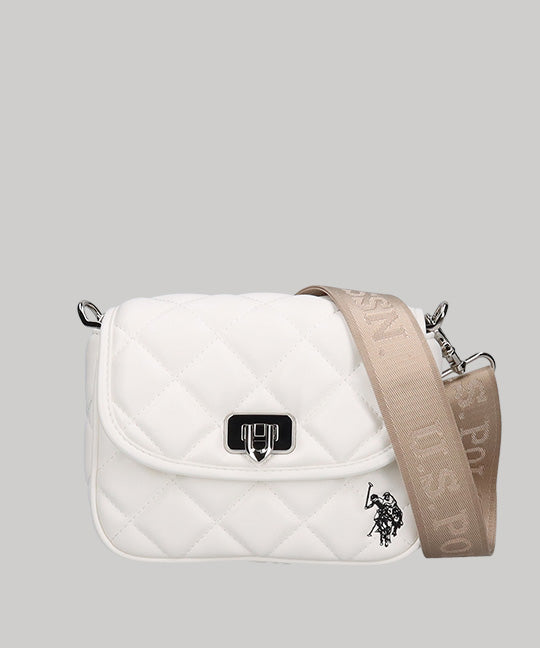 Cross check quilting flap shoulderbag USPA-2723