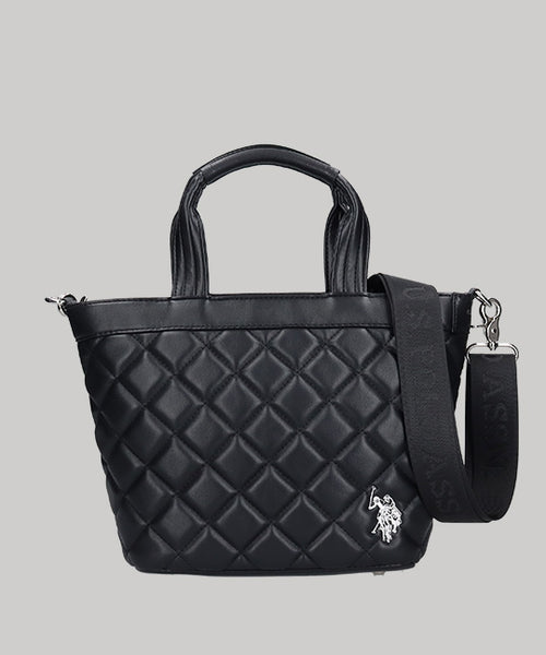 Cross check quilting totebag USPA-2725