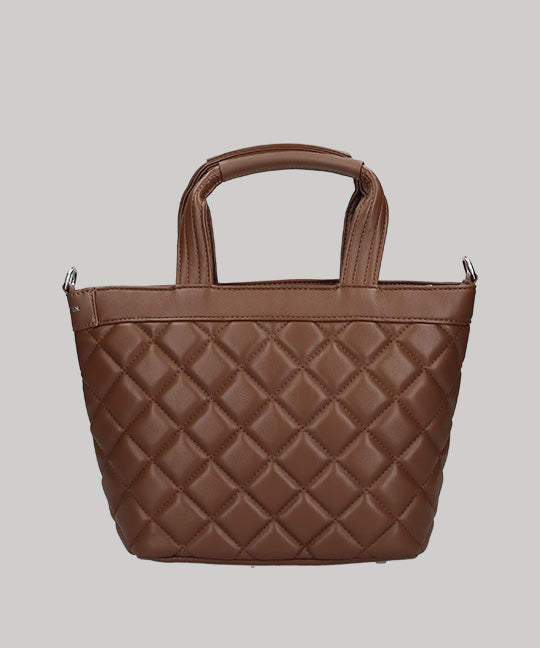 Cross check quilting totebag USPA-2725