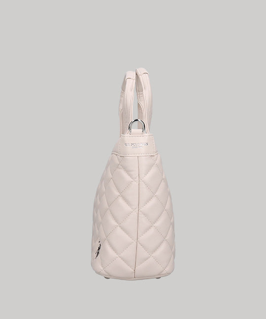 Cross check quilting totebag USPA-2725