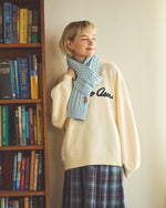 knit cable muffler USPA-2014