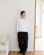 long sleeve Polo Shirt　長袖ポロシャツ　ダブルホースマン刺繍　PLM52220