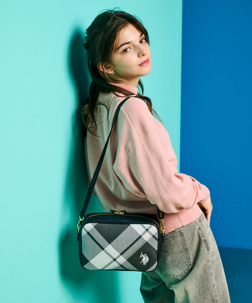 synthetic shoulder bag USPA-2675