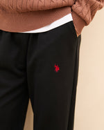 sweatpants　スウェットパンツ　ダブルホースマン刺繍　PLM53330