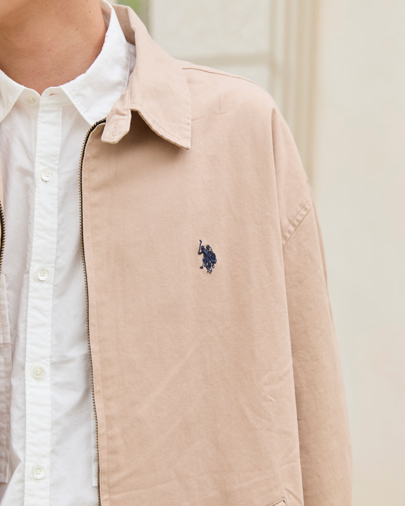 Drizzler jacket　ドリズラージャケット　ダブルホースマン刺繍　PLM53833OF