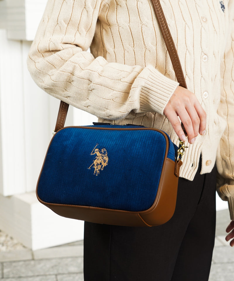 corduroy shoulder bag USPA-2728