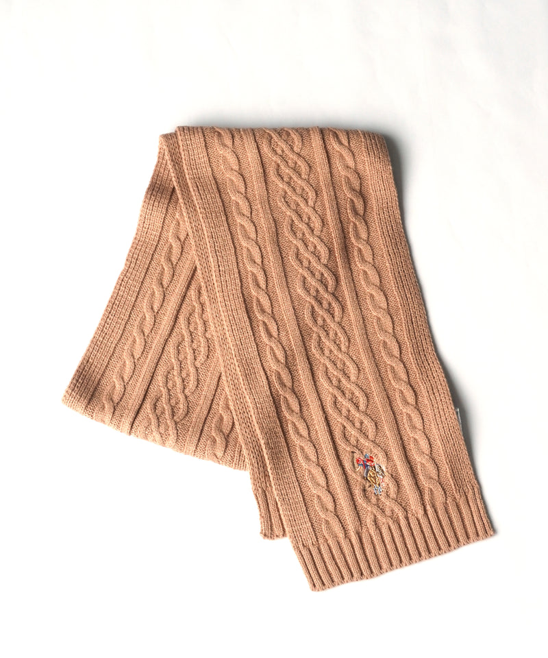 knit cable muffler USPA-2014