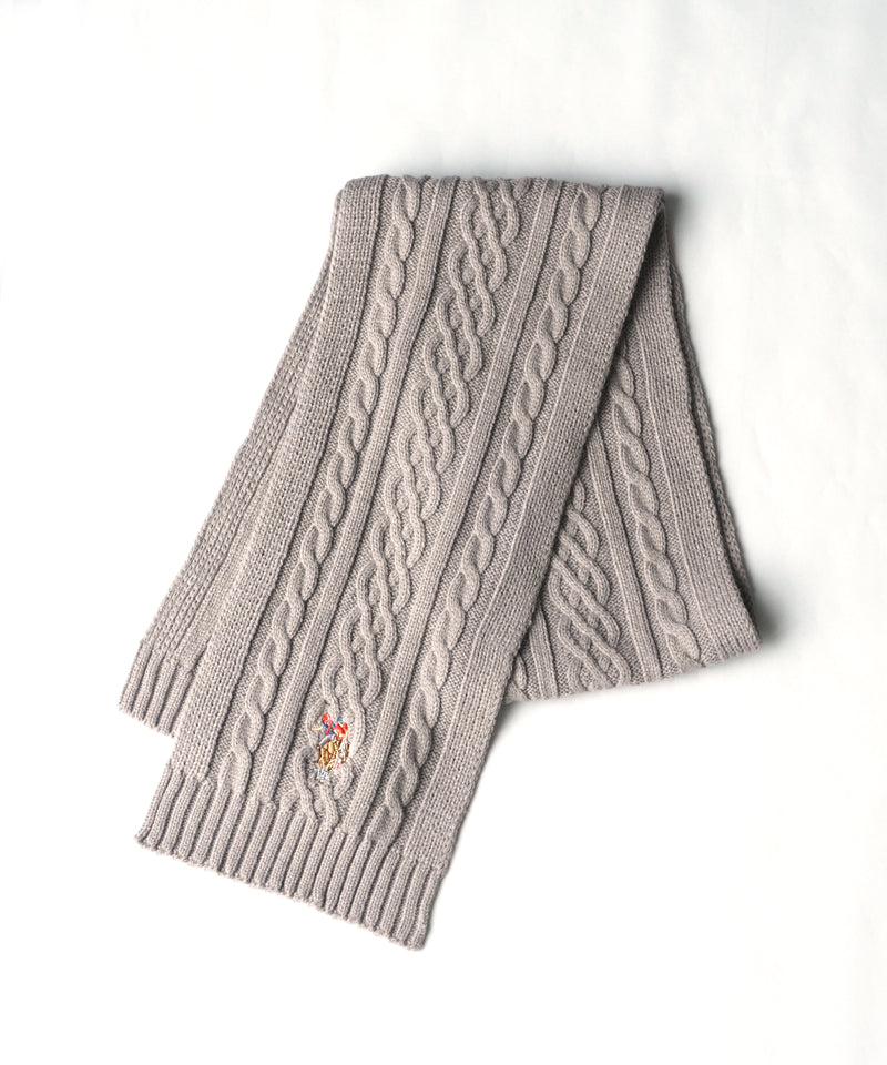 knit cable muffler USPA-2014