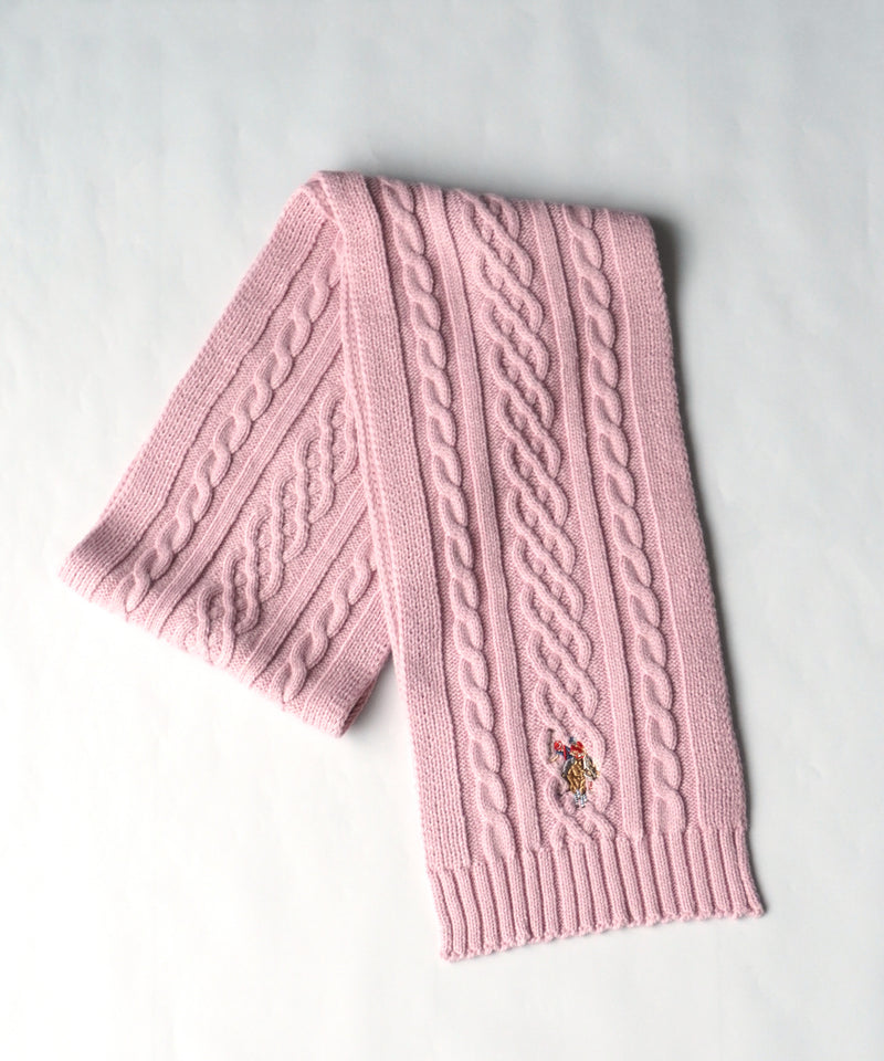 knit cable muffler USPA-2014