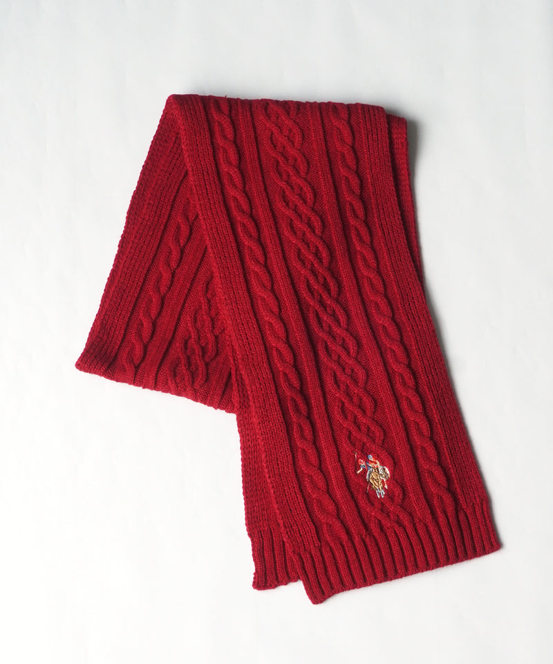 knit cable muffler USPA-2014
