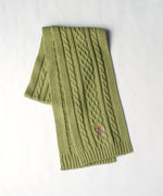 knit cable muffler USPA-2014