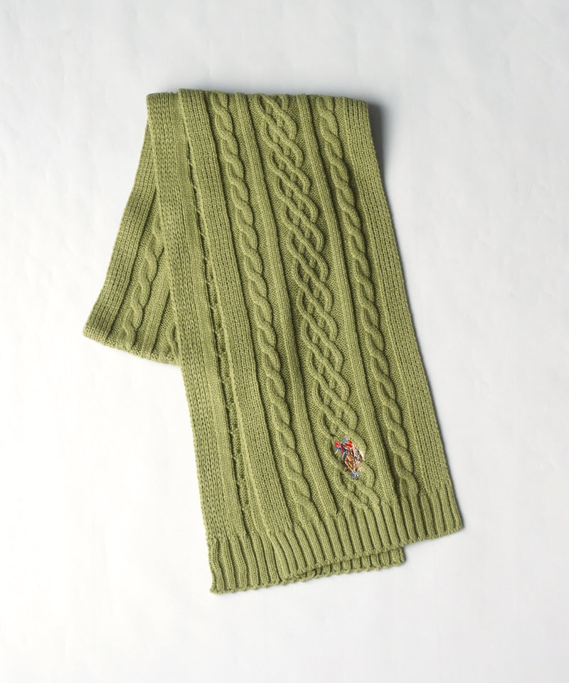 knit cable muffler USPA-2014