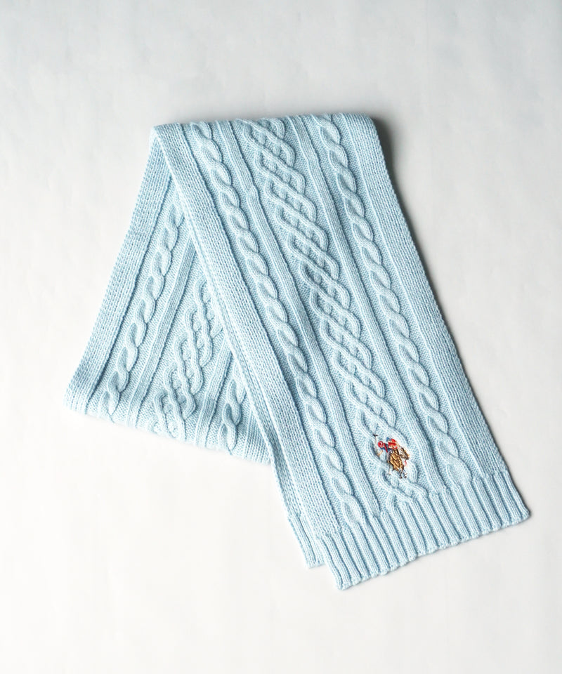 knit cable muffler USPA-2014