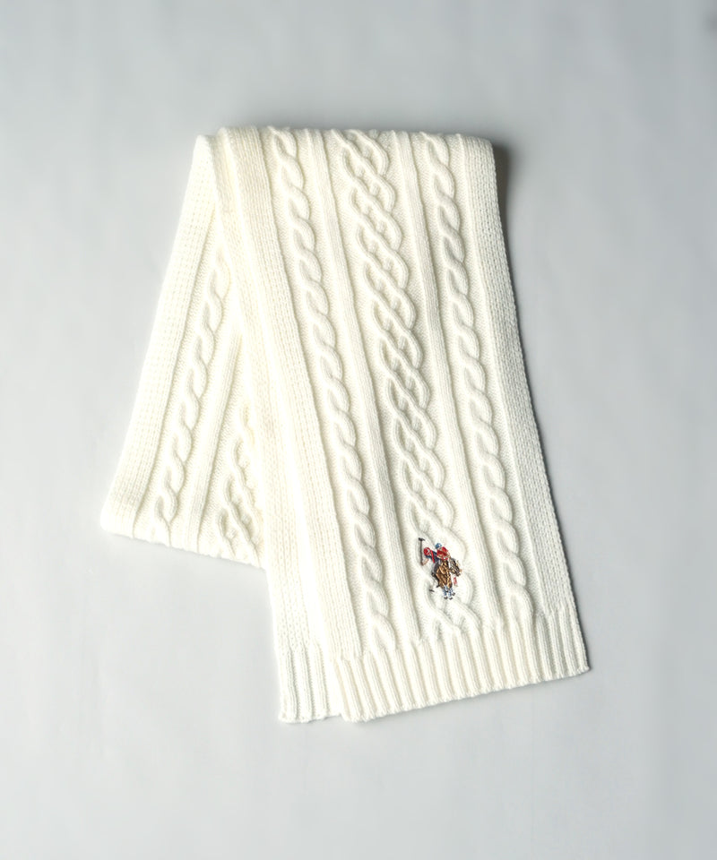 knit cable muffler USPA-2014