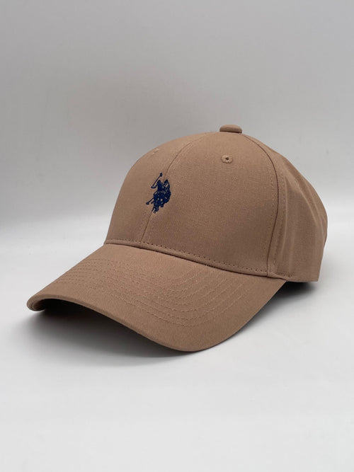 Logo Cap ツイルキャップ　ダブルホースマン刺繍　PLM25800