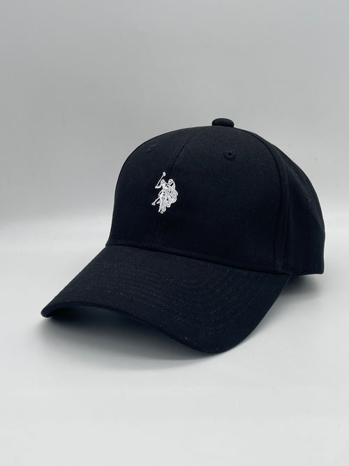 Logo Cap ツイルキャップ　ダブルホースマン刺繍　PLM25800