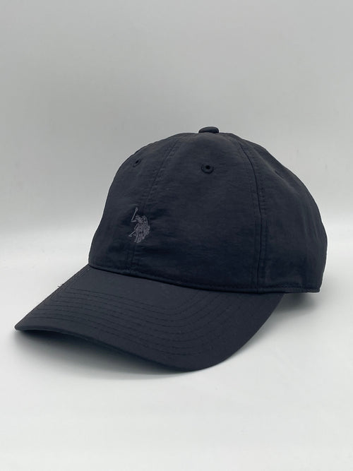 Logo Cap ナイロンキャップ　ダブルホースマン刺繍　PLM52954