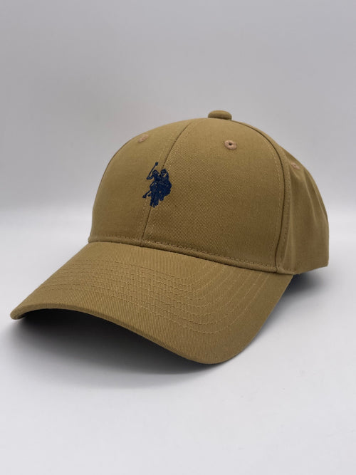 Logo Cap ツイルキャップ　ダブルホースマン刺繍　PLM25800