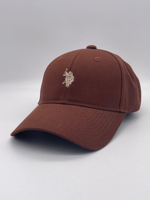 Logo Cap ツイルキャップ　ダブルホースマン刺繍　PLM25800