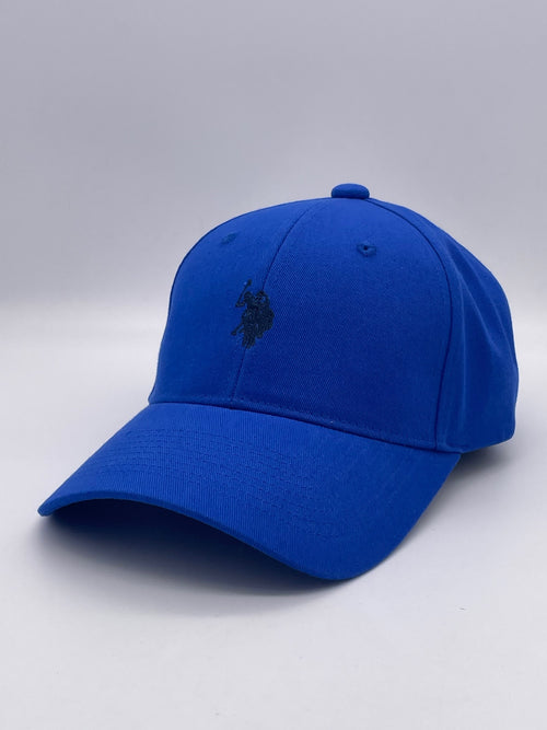 Logo Cap ツイルキャップ　ダブルホースマン刺繍　PLM25800