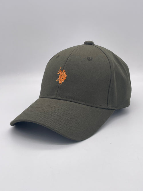 Logo Cap ツイルキャップ　ダブルホースマン刺繍　PLM25800