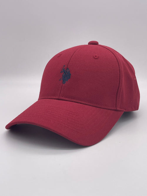 Logo Cap ツイルキャップ　ダブルホースマン刺繍　PLM25800