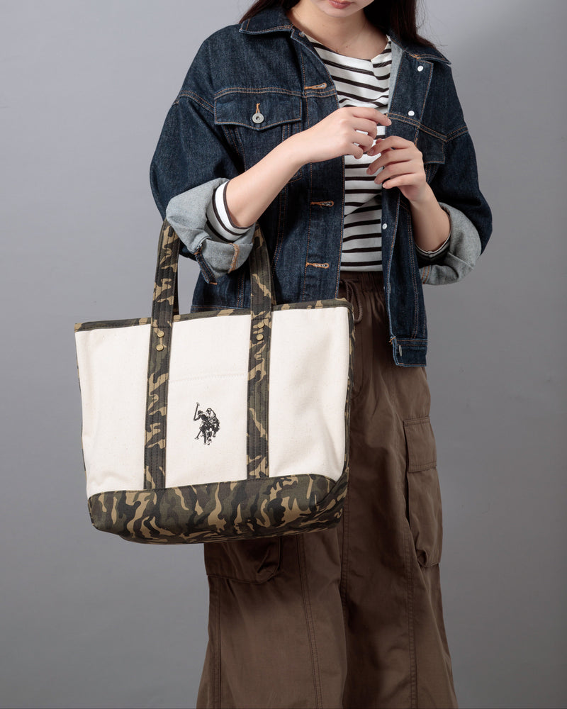 canvas tote bag M USPA-2651 – U.S. POLO ASSN. 公式オンラインストア