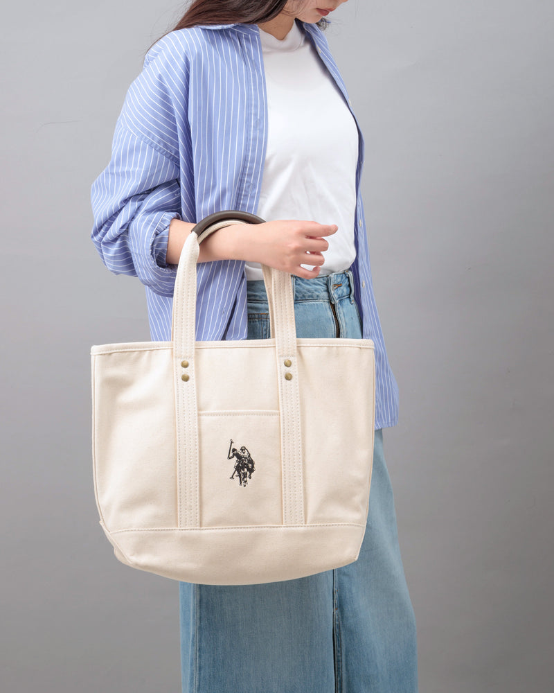 コットンキャンバス トートバッグ M USPA-2651 – U.S. POLO ASSN. 公式 