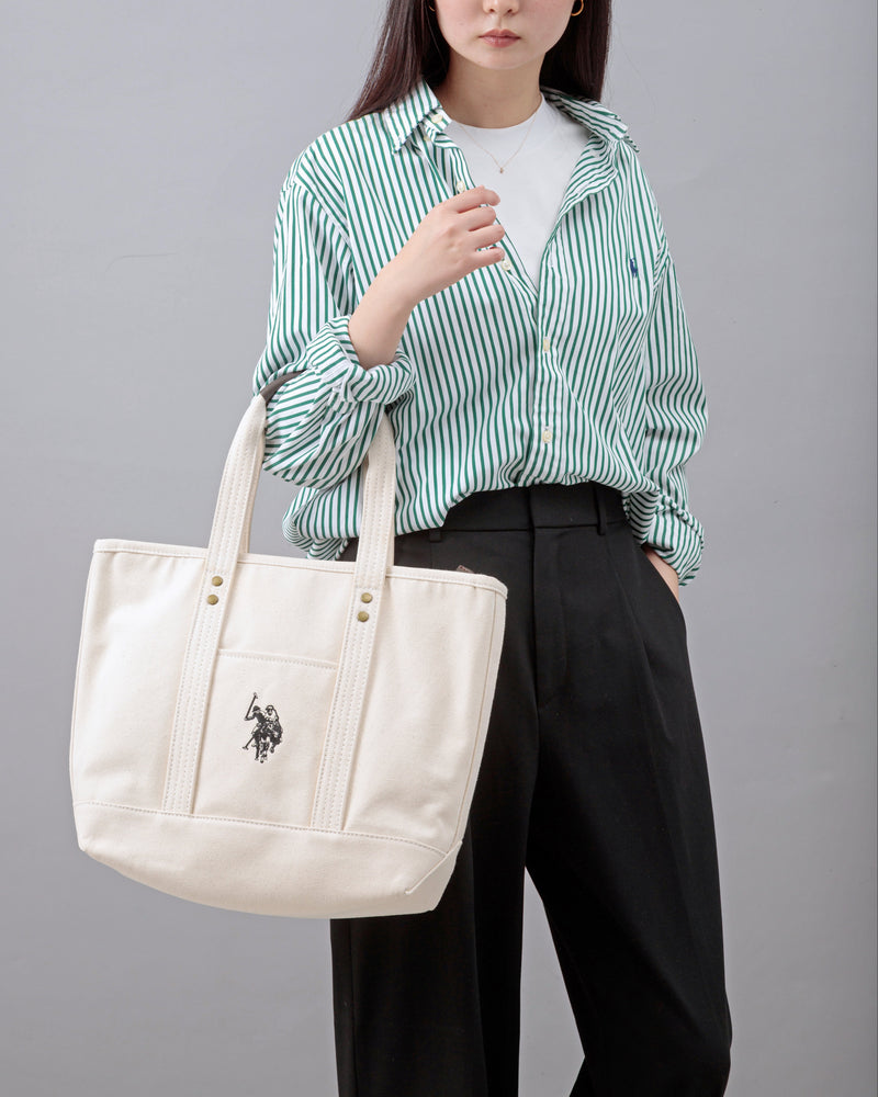 canvas tote bag M USPA-2651 – U.S. POLO ASSN. 公式オンラインストア