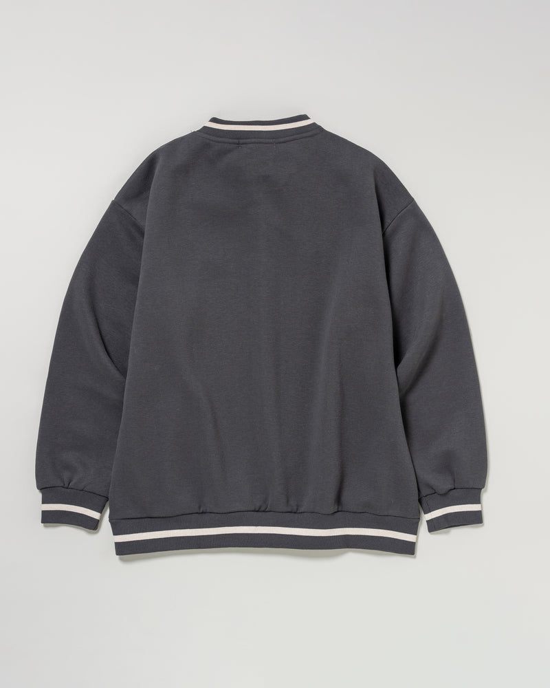 Line Rib V-Neck Sweatshirt　Vネックスウェット　ダブルホースマン刺繍　PLL53303