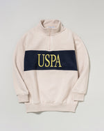 Half-zip sweatshirt　ハーフジップスウェット　ダブルホースマン刺繍　PLL53304