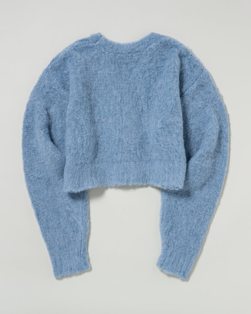 shaggy cardigan　シャギーカーディガン　ダブルホースマン刺繍　PLL53471