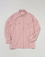 corduroy shirt　コーデュロイシャツ　ダブルホースマン刺繍　PLL53701