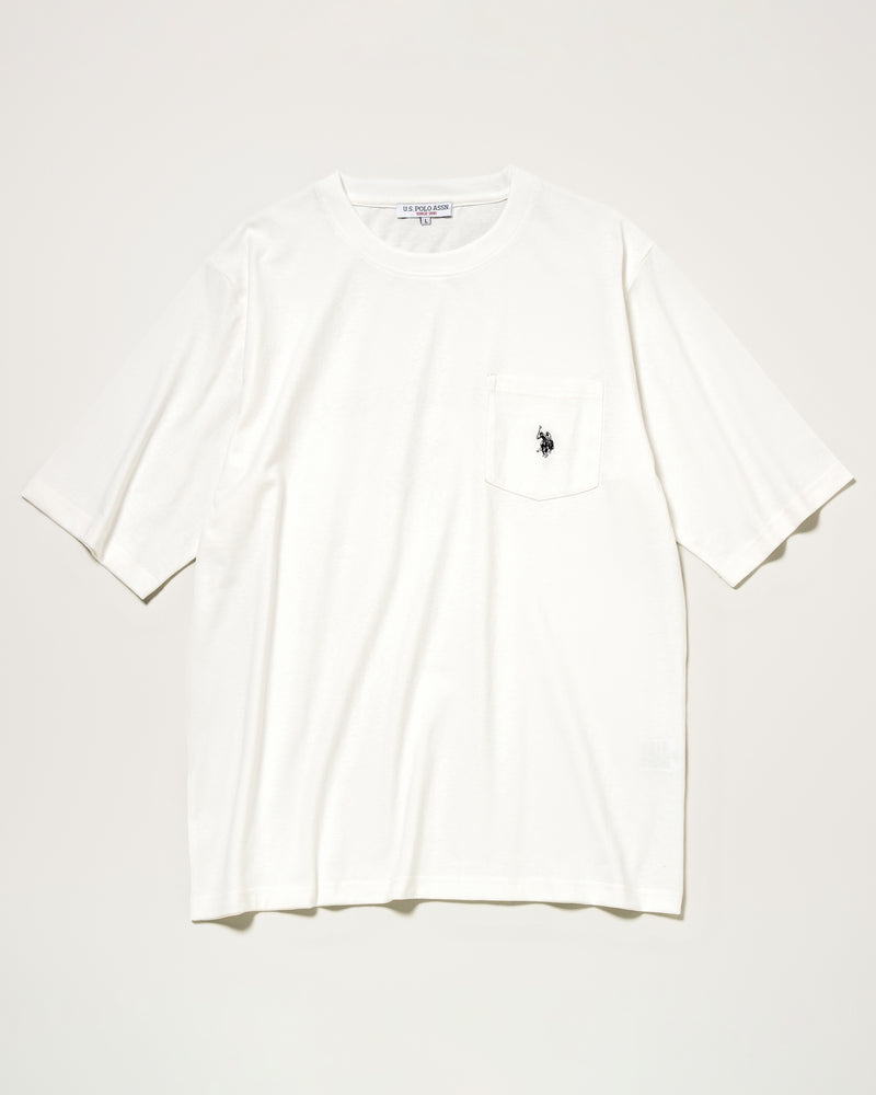 【予約商品】T-shirt　半袖Tシャツ　 ダブルホースマン刺繍　PLM52257