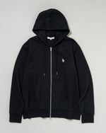 full zip hoodie　フルジップパーカー　ダブルホースマン刺繍　PLM53327