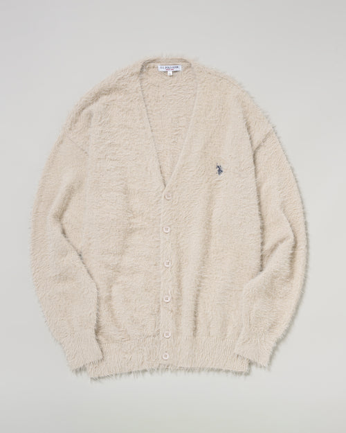 feather cardigan　フェザーカーティガン　ダブルホースマン刺繍　PLM53401