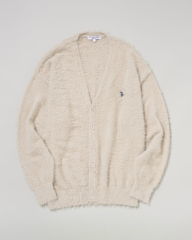 feather cardigan　フェザーカーティガン　ダブルホースマン刺繍　PLM53401