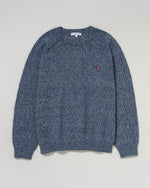 Crew raglan knit　クルーラグランニット　ダブルホースマン刺繍　PLM53404