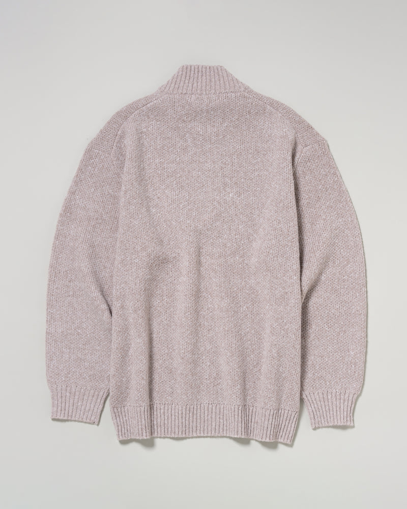 Half Zip Sweater ハーフジップセーター　ダブルホースマン刺繍　PLM53407