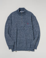 Half Zip Sweater ハーフジップセーター　ダブルホースマン刺繍　PLM53407