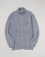 Half Zip Sweater ハーフジップセーター　ダブルホースマン刺繍　PLM53407