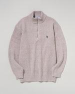 Half Zip Sweater ハーフジップセーター　ダブルホースマン刺繍　PLM53407