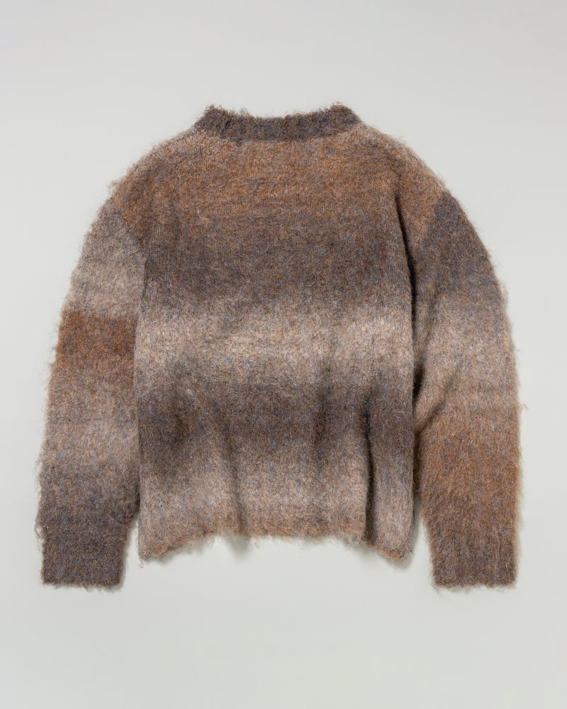 gradation knit　グラデーションニット　ダブルホースマン刺繍　PLM53428