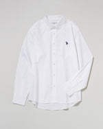 Oxford shirt　オックスフォードシャツ　ダブルホースマン刺繍　PLM53700